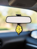 3/6/10Pcs Car Air Freshener Natural Scented Tea Paper Auto Hanging Vanilla Perfume Fragrance Leaf Shape Car Accessories Indoor