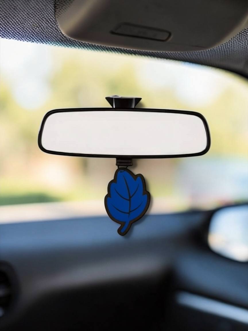 3/6/10Pcs Car Air Freshener Natural Scented Tea Paper Auto Hanging Vanilla Perfume Fragrance Leaf Shape Car Accessories Indoor
