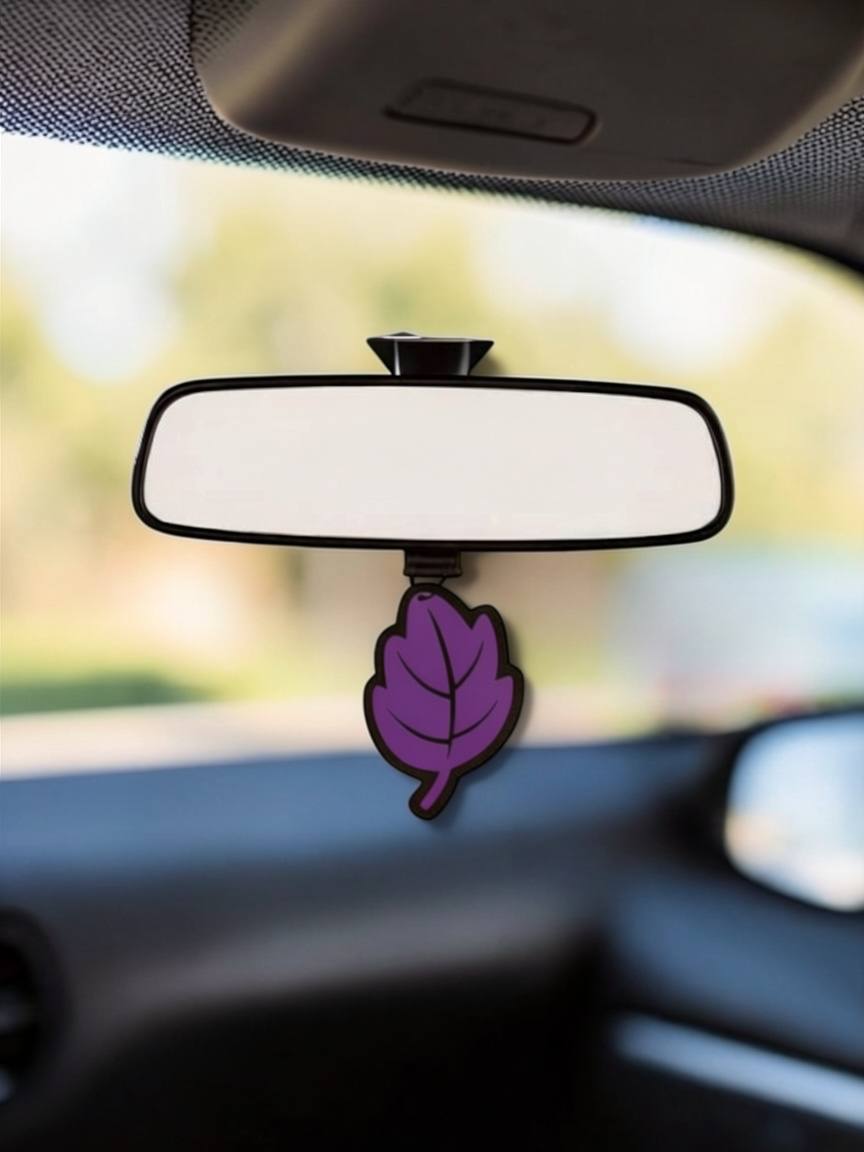 3/6/10Pcs Car Air Freshener Natural Scented Tea Paper Auto Hanging Vanilla Perfume Fragrance Leaf Shape Car Accessories Indoor